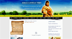 Desktop Screenshot of keralacatholictimes.com